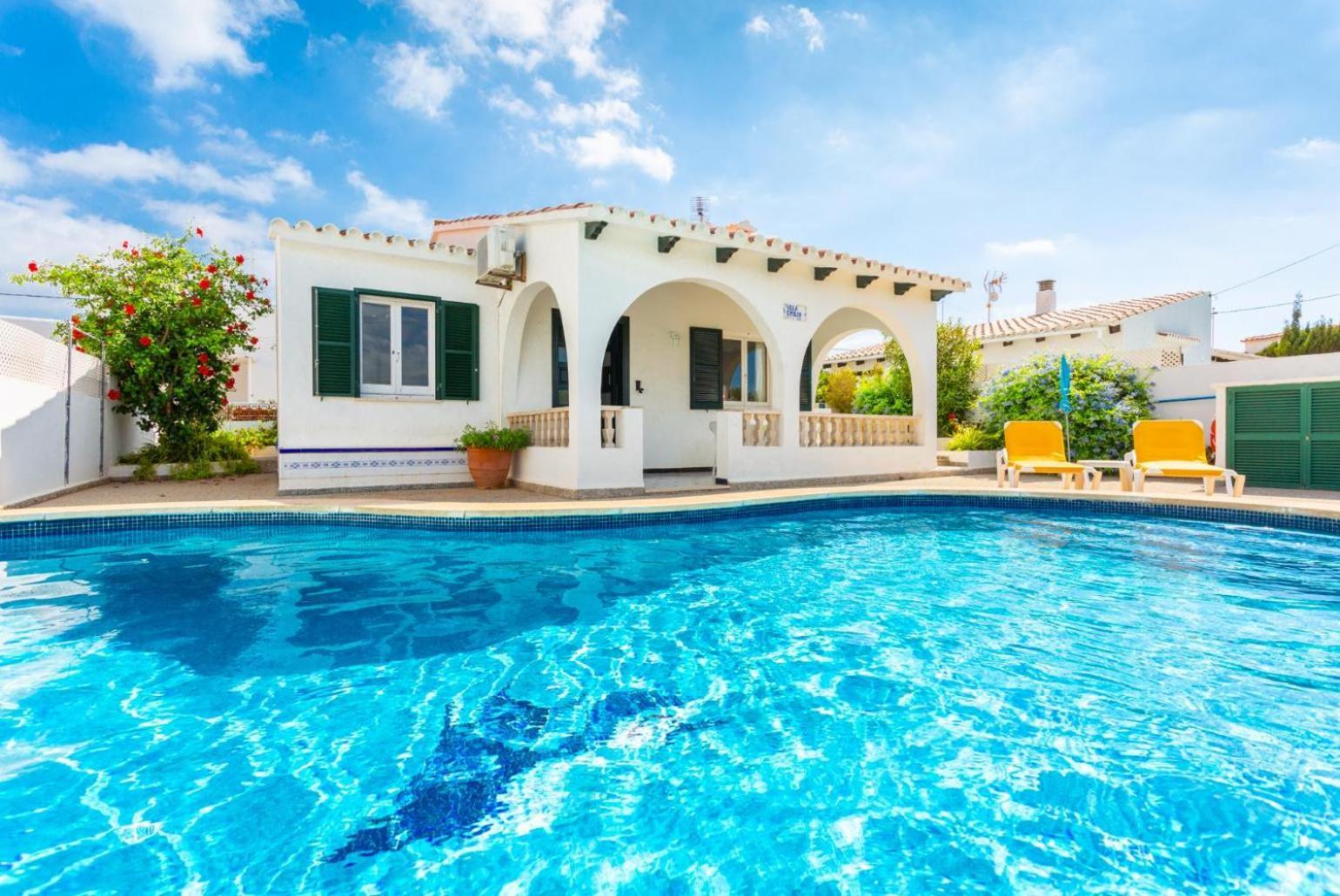 Villa Emilio Cala En Porter  Buitenkant foto
